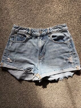 Pacsun Light Wash Jean Shorts